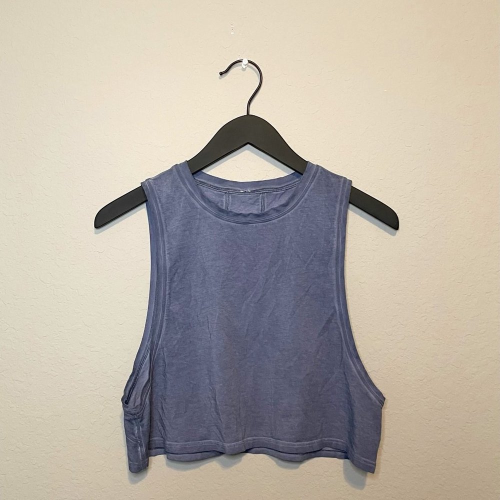 NWOT lululemon Muscle Love Crop Tank *Fade